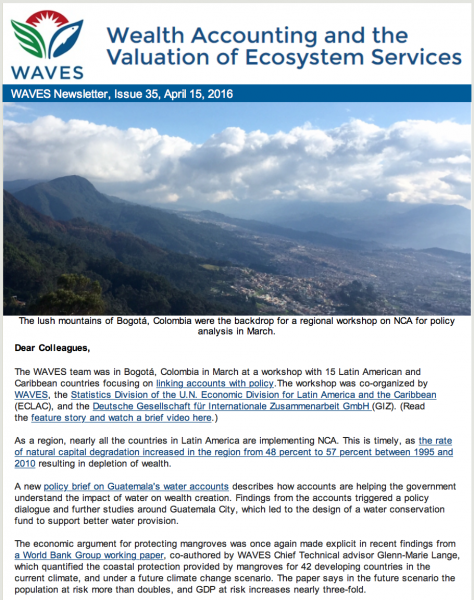 WAVES Newsletter Issue 35