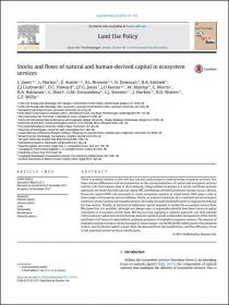 Stocks and flows of natural and human-derived capital in ecosystem services