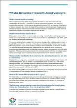 WAVES Botswana: Frequently Asked Questions