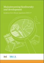 Mainstreaming biodiversity and development. Guidance from African experience 2012-17