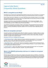 Laguna Lake Basin: Frequently Asked Questions