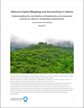 Natural Capital Mapping and Accounting in Liberia: Understanding the contribution of biodiversity and ecosystem services to Liberia's sustainable development