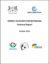 Energy Accounts for Botswana: Technical Report