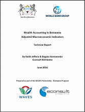 Wealth Accounting in Botswana: Adjusted Macroeconomic Indicators (Technical Report)
