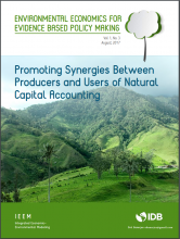 Promoting Synergies Between Producers and Users of Natural Capital Accounting