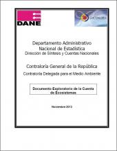 Documento Exploratorio de la Cuenta de Ecosistemas