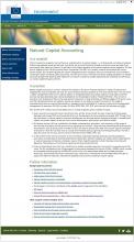 European Commission: Natural Capital Accounting