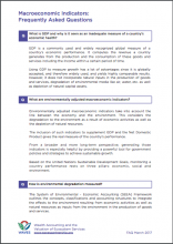 Macroeconomic Indicators: Frequently Asked Questions