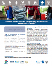 Fisheries and aquaculture: Environmental and economic accounting for fisheries