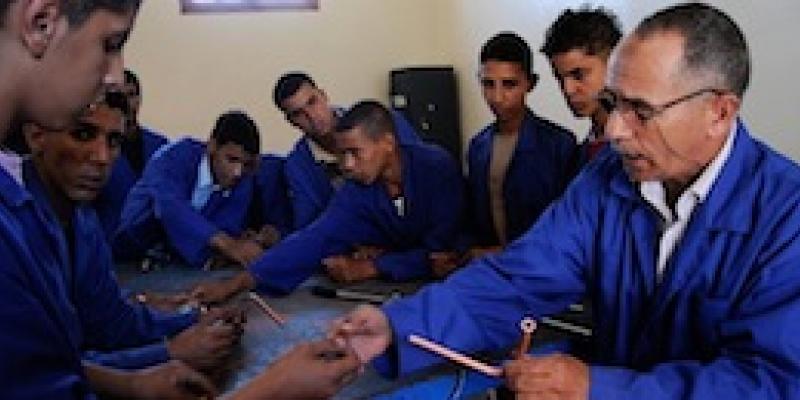 A Moroccan Vocation Center; education is one component of intangible capital.