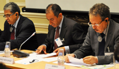 Ministers discussing ways to use natural capital accounting