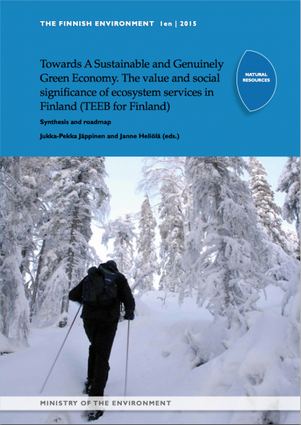 The value and social significance of ecosystem services in Finland (TEEB for Finland)