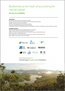 Biodiversity at the Heart of Accounting for Natural Capital: the Key to Credibility