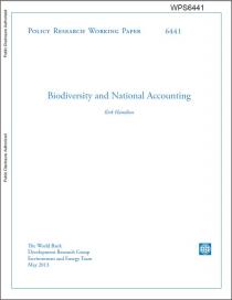 Biodiversity and National Accounting