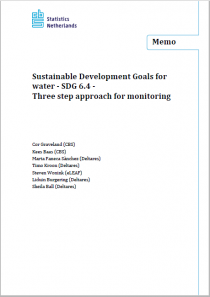 SDGs for water – Three step approach for monitoring