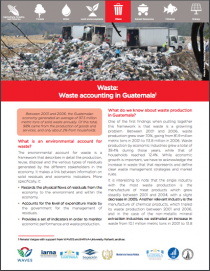 Waste: Waste accounting in Guatemala