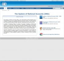 The System of National Accounts (SNA)