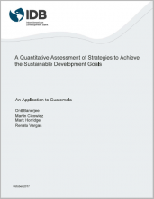 A Quantitative Assessment of Strategies to Achieve the Sustainable Development Goals - An Application to Guatemala