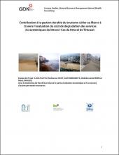 Contribution à la gestion durable du tourisme côtier au Maroc à travers l’évaluation du coût de dégradation des services écosystémiques du littoral - Cas du littoral de Tétouan