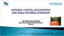 Natural Capital Accounting and SDGs Interrelationship