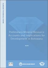 Preliminary Mineral Resource Accounts and Development Implications for Botswana
