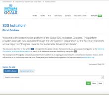 Sustainable Development Goals Indicators: Global Database