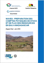 WAVES - Préparation des comptes physiques de stock et de flux des ressources en eau à Madagascar