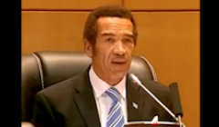 Botswana President Highlights WAVES in State-of-the-Nation Address